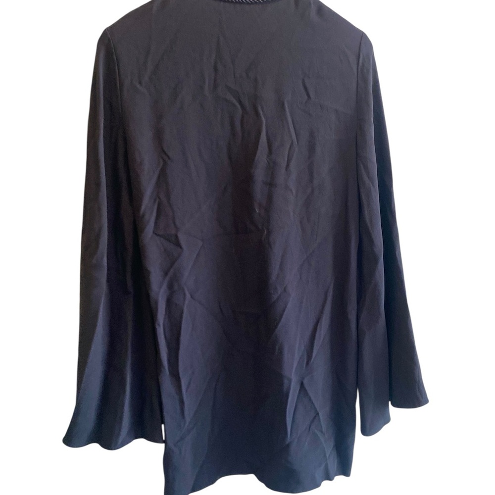 RACHEL ZOE Black Bell Sleeve Mini Dress - Picture 3 of 10
